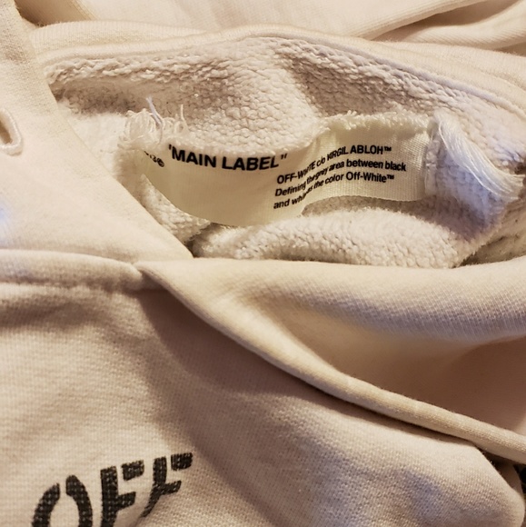 SPRAY PAINT OFF-WHITE HOODIE - Picture 7 of 7